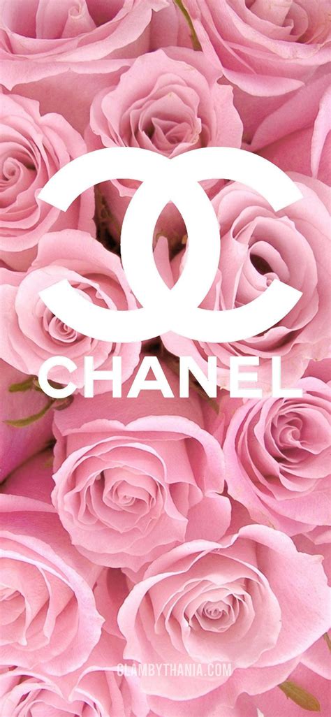 pink chanel desktop background